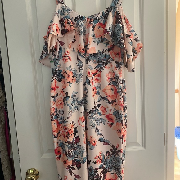 NWT Rachel Roy flowered dress Size L - Picture 4 of 9